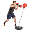 TechTools Punching Bag with Stand, Boxing Bag for Teens & Adults - Height Adjustable - Speed Bag for Training, Boxing Equipment, Stress Relief & Fitness view 1