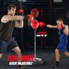 TechTools Punching Bag with Stand, Boxing Bag for Teens & Adults - Height Adjustable - Speed Bag for Training, Boxing Equipment, Stress Relief & Fitness view 2