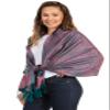 Sakkas Two Tone Vintage Jacquard Paisley Pashmina Shawl Wrap Scarf Stole - Magenta view 3