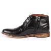 Metrocharm MC147 Men's Cap Toe Formal Dress Casual Oxford Ankle Boot (9.5, Black) view 4