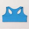Kurve Girls Seamless Lightweight Racerback Sports Bra, Turquoise, Age 9-14 view 3