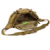 Nylon Waist Pack Portable Fanny Bag for Men Women Outdoor Travel Tactical Sports Camping Hiking Hunting Fishing Belt Bum Pouch Daypack (Khaki) view 2