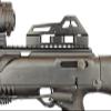 Pecks Anyware Tall Ghost Ring/peep Sight Adapter Hi-Point 995TS 3895TS 4095TS 4595TS 1095TS view 4