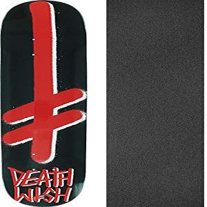 DEATHWISH Gang Logo MINI Skateboard Deck-7.25 BLK/RED