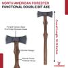 Armory Replicas - North American Forester Functional Double Bit Axe view 2