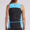 Zoot Womens Core Tri Tank  Womens Performance Triathlon Tank Top with 3 Back Pockets, Mesh Panels, and Cam Lock Zipper (Cascade, Small) view 4