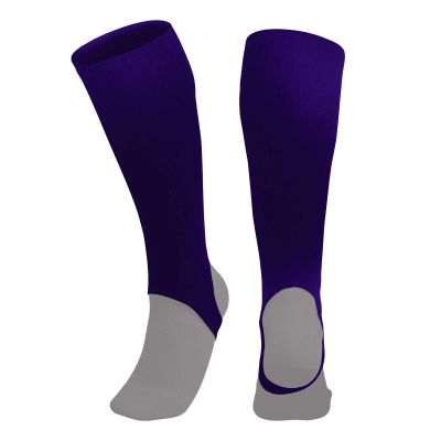 Champro Standard 4" Stirrup Socks, Purple, Adult Small