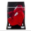 Better Display Cases Acrylic Baseball Cap Display Case with Mirror and White Risers (A006-WR) view 3
