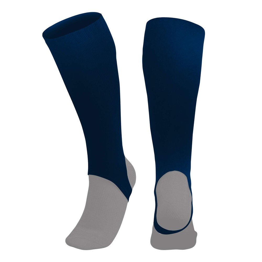 CHAMPRO 4" Stirrup Socks, Single Pair, Adult Small, Navy