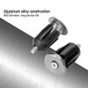 Handlebar End, Aluminum Alloy Bike Handlebar Grip Bar End Plug Parts for Most Bikes Road(1 Pair)() view 3