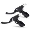 Brake Lever, Aluminum Alloy Brake Handle Lever Set for, Road Bike, Mountain Pair(Black) view 1