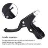 Brake Lever, Aluminum Alloy Brake Handle Lever Set for, Road Bike, Mountain Pair(Black) view 2