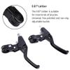 Brake Lever, Aluminum Alloy Brake Handle Lever Set for, Road Bike, Mountain Pair(Black) view 3