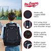 No Errors Sports RBP Rookie Baseball and Softball Backpack - Baseball and Softball Bat Bag with Fence Hooks for Kids, 2 Bat Pockets Bag for Boys and Girls(Black) view 4