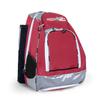 No Errors Sports RBP Rookie Baseball and Softball Backpack - Baseball and Softball Bat Bag with Fence Hooks for Kids, 2 Bat Pockets Bag for Boys and Girls(Red) view 1