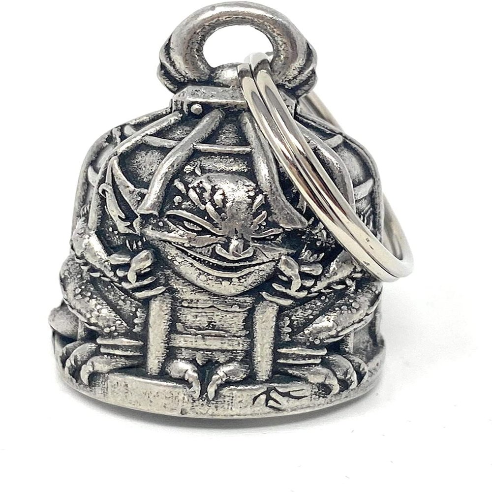 Caged Gremlin Motorcycle Ride Bell for Compatible with Harley-Davidson Kawasaki Honda Triumph Indian Suzuki