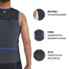 Zoot Mens Core Tri Tank  Mens Performance Triathlon Tank Top with 3 Back Pockets, Mesh Panels, and Cam Lock Zipper (Royal Blue, Small) view 4