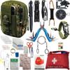 Survival Kit Emergency Supplies -67 Pcs, 14-in-1 Survival Gear: First Aid, Compass, Flashlight, Bracelet, plier, Saw & More for Outdoor Camping, Hiking & Survival. Gift for Men Boyfriends Boys Dads view 1