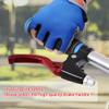 Brake Levers, Aluminium Mountain Cycling Brake Level Handles Lever Set(1 Pair)(Red) view 3