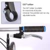 Dioche Brake Levers, Aluminium Mountain Cycling Brake Level Handles Lever Set(1 Pair)(Silver) view 3