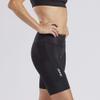 Zoot Womens Core 8-Inch Tri Shorts  Womens Performance Triathlon Shorts with 8in Inseam, Drawstring Closure, and Hip Pockets (Black, X Small) view 3
