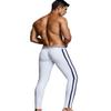 SEOBEAN Mens Low-Rise Underwear Pants Long John Cotton (80402 White, Medium / 28-30") view 2