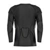 Youth Boys Padded Shirt Padded Compression Sports Protective T-Shirt Rib Chest Protector Extreme Exercise view 2