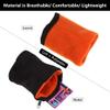 Wristband Wallet, Outdoor Sport Running Jogging Exercise Gym Wrist Band Pouch(Orange) view 3