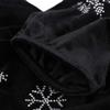 Baosity 1 Pair Velvet Figure Ice Skate Boot Covers Shoes/Roller/Ice Hockey Sports, Black-S, as described view 2