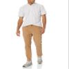Amazon Essentials Men's Skinny-Fit Washed Comfort Stretch Chino Pant, Khaki Brown, 33W x 32L view 4