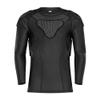 Youth Boys Padded Shirt Padded Compression Sports Protective T-Shirt Rib Chest Protector Extreme Exercise view 4