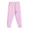 JWWN Kids Winter Thermal Underwear Long Johns Set Little Girls Pajamas Warm Base Layer Set (Pink,7T) view 3