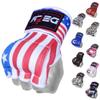 DEFY Padded Inner Gloves Quick 75cm Long Strap  Inner Boxing Gloves Gel Padded Knuckle Protection  Elasticated Boxing Hand Wraps for MMA Muay Thai Kickboxing Martial Arts Pair (US Flag, Small) view 1