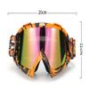 Excite Bike Cycling Goggles Motorcross Motorcycle Safety Glasses for Women Men Youth Shatterproof Anti-UV Dustproof Sponge Padded Dirtbike Racing Snowboard Ski Goggle Green Black-Clear Lens KG10 view 4
