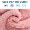 JANGANNSA Fleece Boys Girls Scarf Warm Winter Autumn Kids Collar Scarf Neck Warmer Children Scarf 1-6Y (Pink) view 2