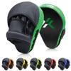 Xnature Curved Boxing MMA Punching Mitts Boxing Pads Hook & Jab Pads MMA Target Focus Punching Mitts Thai Strike Kick Shield a Pair (Dark Green) view 1