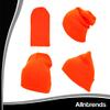 ALLNTRENDS Adult Beanie EMT Embroidered Emergency Medical Hat Winter Holiday Cap (Orange) view 2