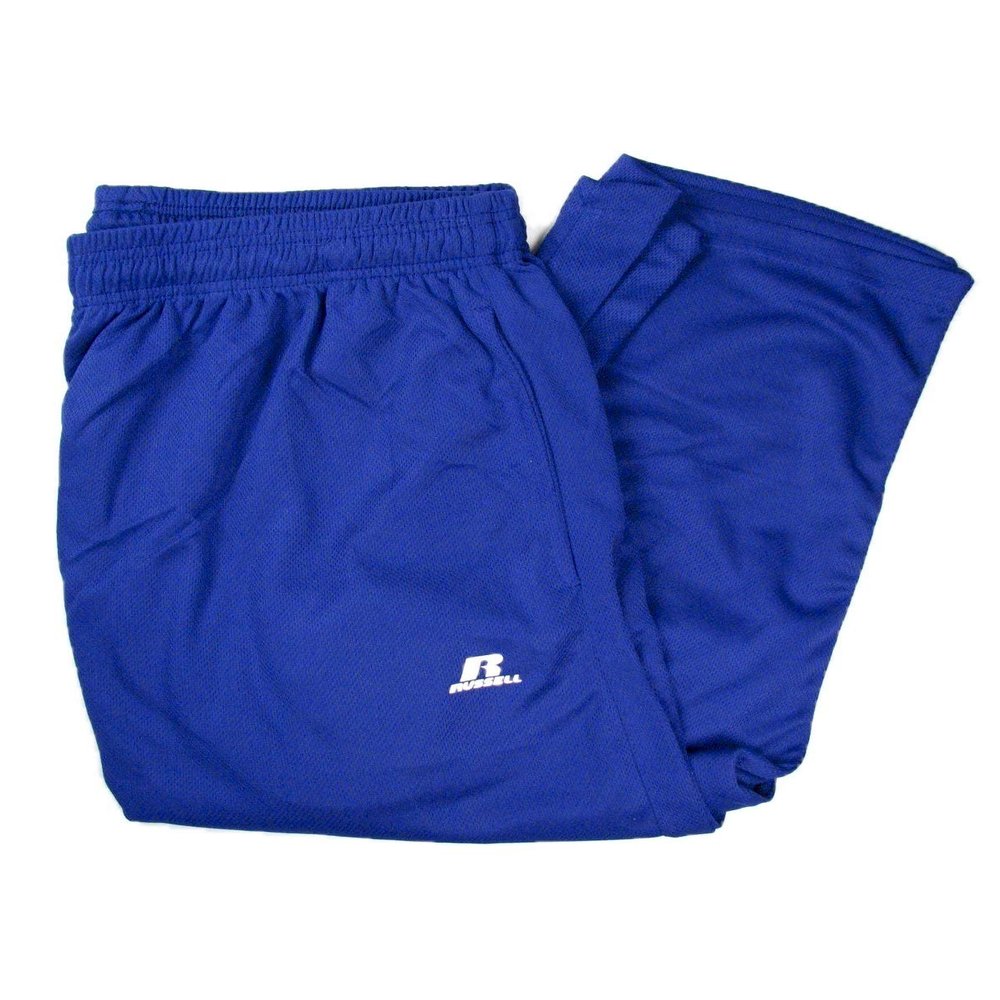 Russell Athletic Men's Big Tall Dri-Power Pant, Royal, 3X