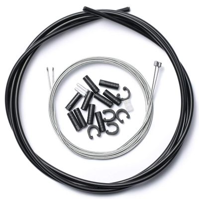 Corki Cycles Universal Bicycle Shifter Cable Housing Set for Bike Derailleus - Black