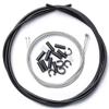 Corki Cycles Universal Bicycle Shifter Cable Housing Set for Bike Derailleus - Black view 1