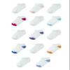 Amazon Essentials Unisex Kids' Cotton Low Cut Cushioned Socks for Boys Girls Toddlers, 14 Pairs, White, Medium (4-8 Years) view 1