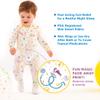 Boy's Eczema Sleep Suit for Babies - for Baby Eczema - These Eczema Pajamas for Babies can also be used as a Wet Wrap Suit (0-6M (15-18LBS / 27" Tall)) (12M (22-25LBS / 30 1/2" Tall)) view 2