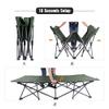 REDCAMP Oversized Camping cots for Adults 500lbs,33'' Extra Wide Tall Sleeping Cots Heavy Duty, XL Cots Portable for Outdoor Indoor Office, Green view 4