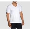 Fruit of the Loom Men's Stay Tucked Cotton V Neck T-Shirt - 6 Pack, 6V26VTG, White, S view 2