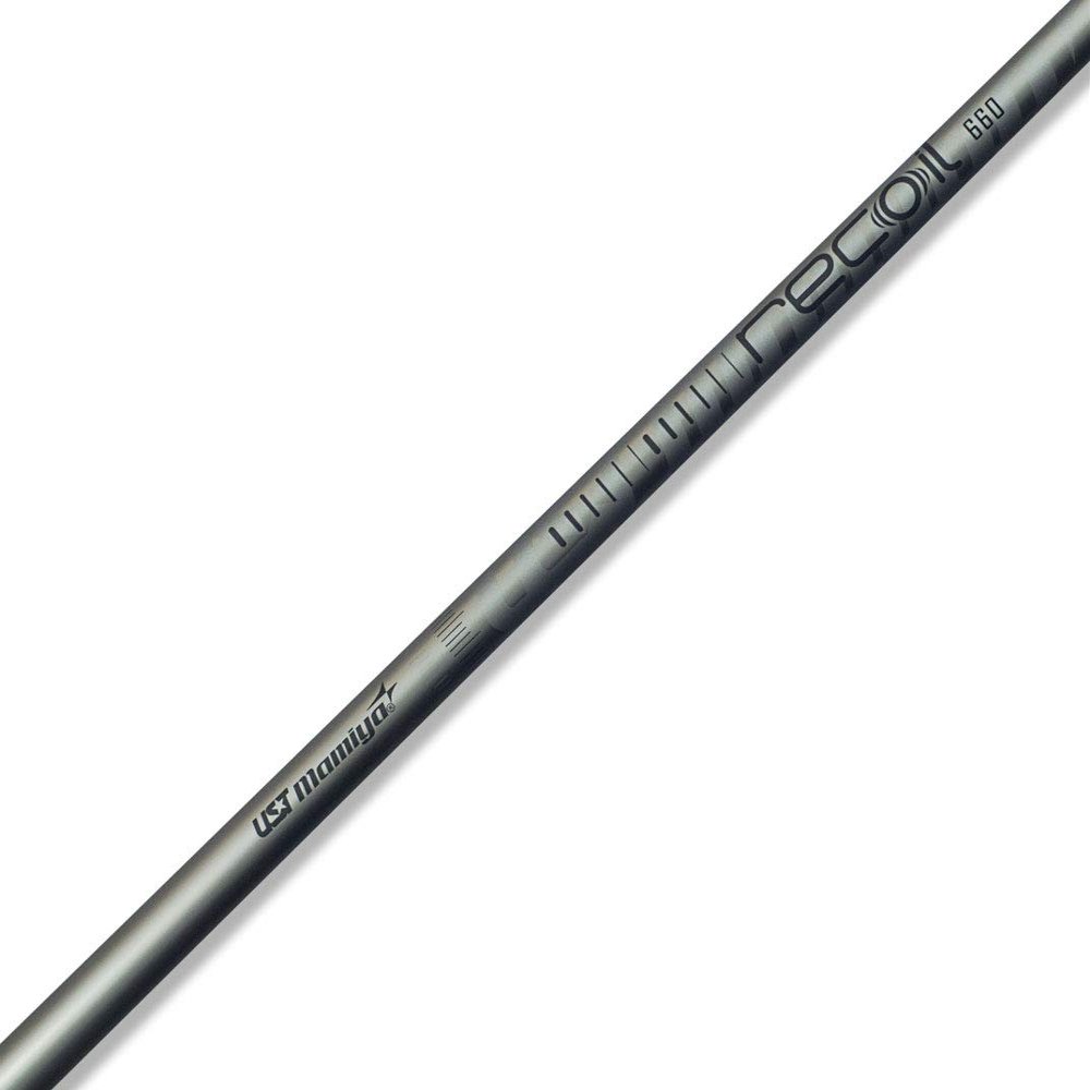 UST Mamiya Recoil 660/680 Smoke Chrome .370 Parallel Tip Iron Shaft - Select Flex (Senior)