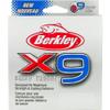 Berkley x9 Braid Superline, Crystal, 80lb test | 100 lbC | 45.6kg, 295yd | 270m Fishing Line, Suitable for Freshwater and Saltwater Environments view 1