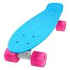 Sulov Unisex-Youth PB-NEON-03B Penny Board Neon Speedway, Color-Blue/Pink, One Size view 2