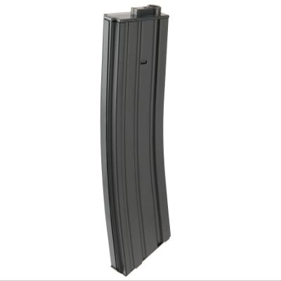 Lancer Tactical 120 Round MidCap Steel Metal 6mm M4 / M16 AEG Airsoft Magazine Clip (Black, 4 Count)