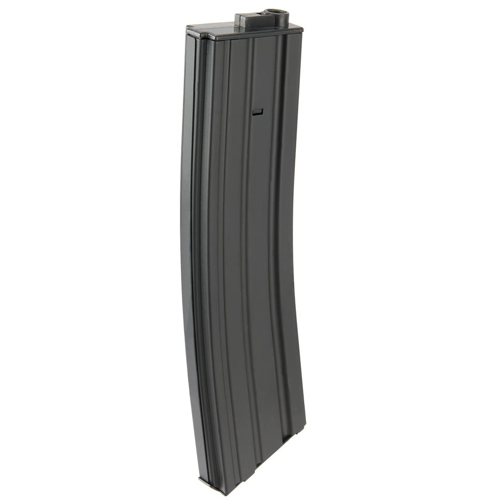 Lancer Tactical 120 Round MidCap Steel Metal 6mm M4 / M16 AEG Airsoft Magazine Clip (Black, 4 Count)