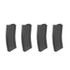 Lancer Tactical 120 Round MidCap Steel Metal 6mm M4 / M16 AEG Airsoft Magazine Clip (Black, 4 Count) view 2